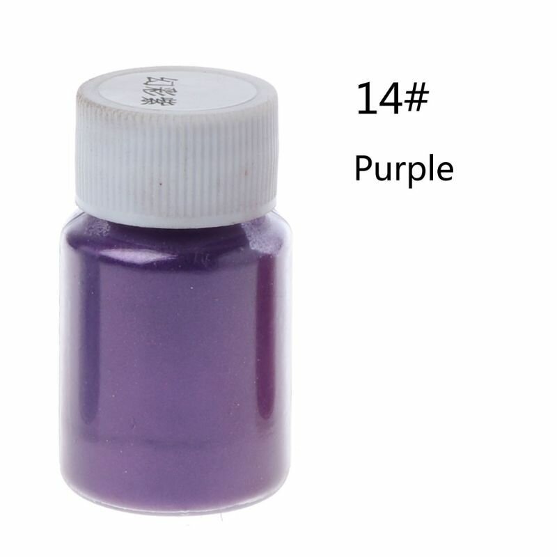 Слюдяной порошок - 41 цвет пигмента жемчужные добавки для макияжа и блеска для губ Симфонический Фиолетовый