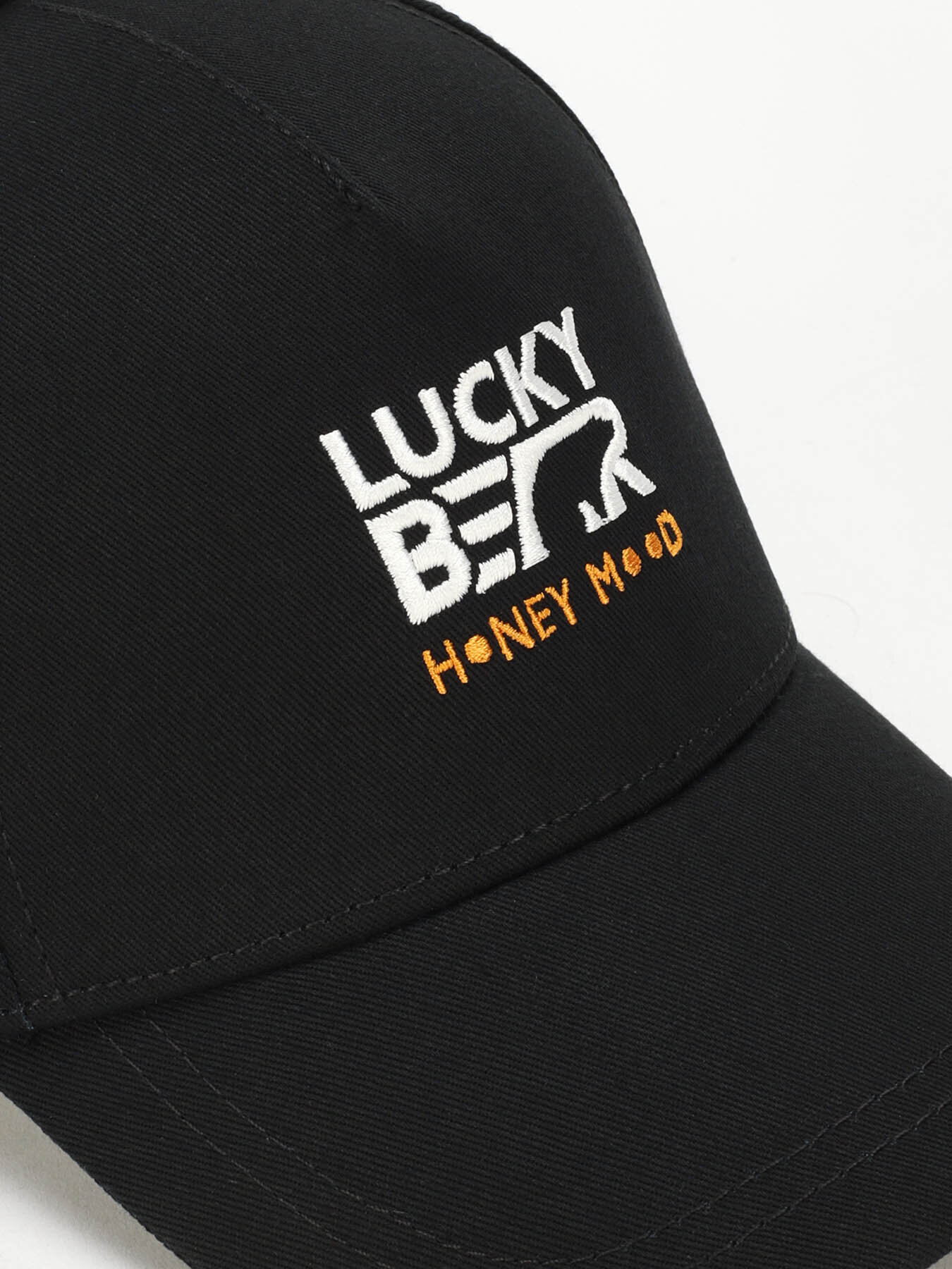Бейсболка Lucky Bear для мужчин и женщин, размер Б/Р, черный — фото 1