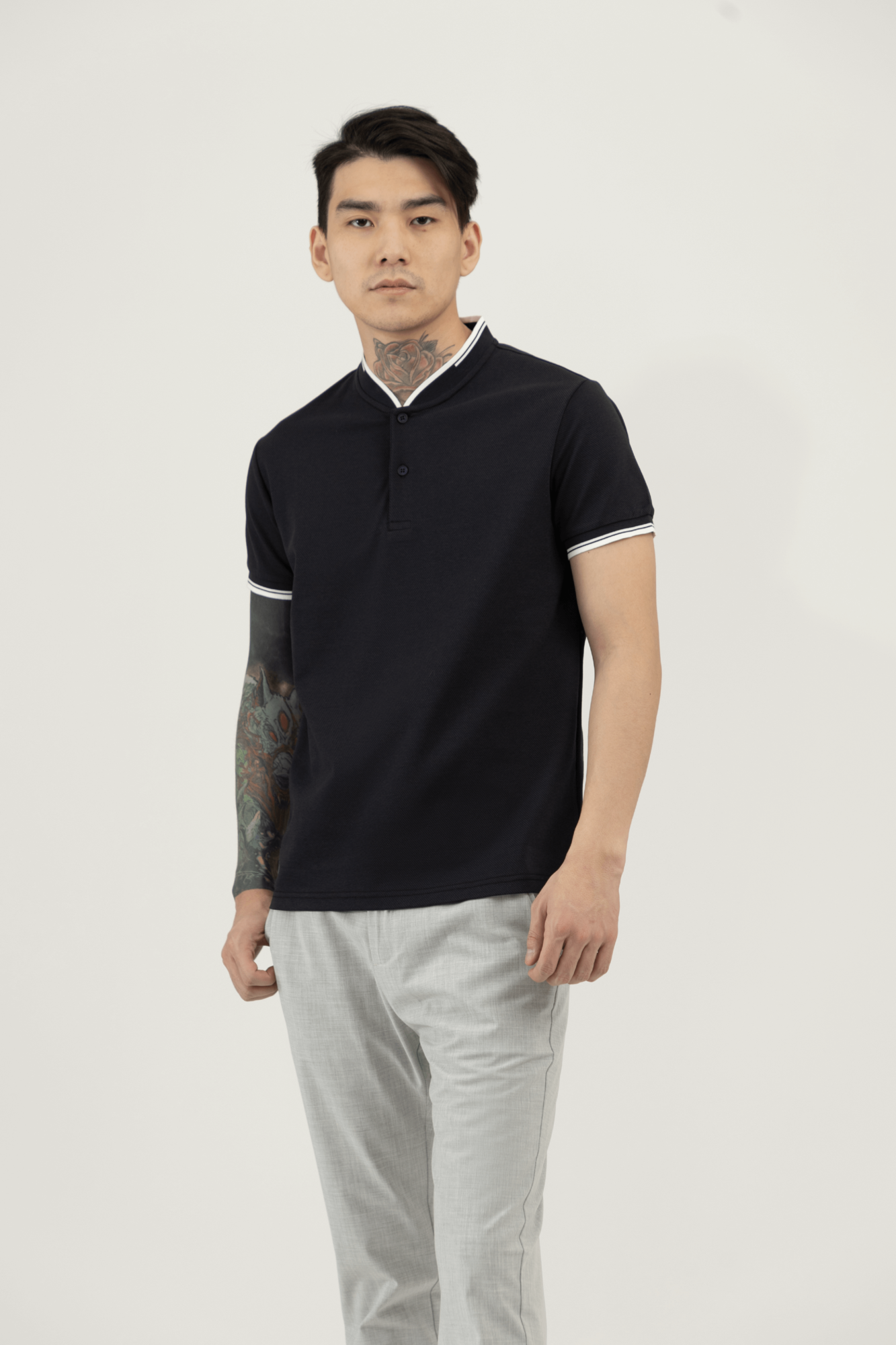 Поло спортивное TERRA PRO TERRA PRO, размер M, navy — фото 1