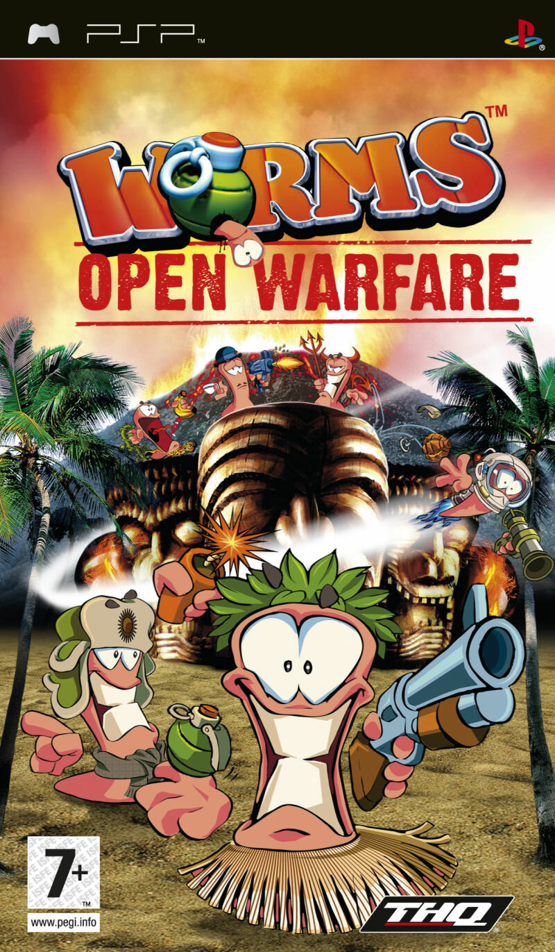 Игра Worms: Open Warfare (PSP) (eng)
