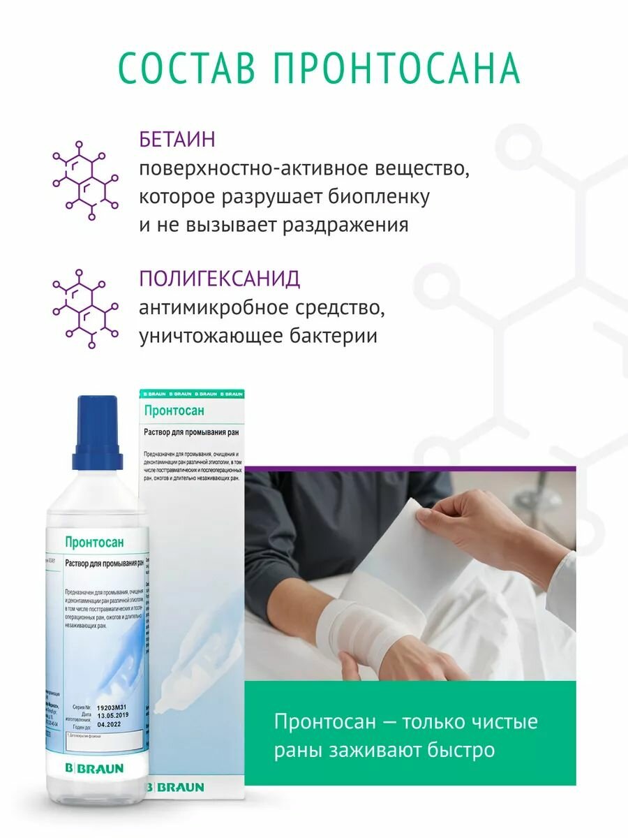 Изображение Пронтосан, раствор для промывания, 350 мл