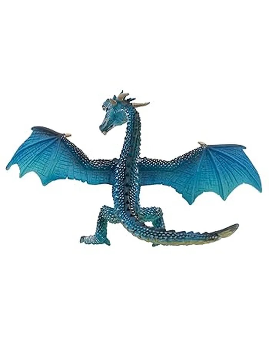 Фигурка животное Летающий бирюзовый дракон — фото 1