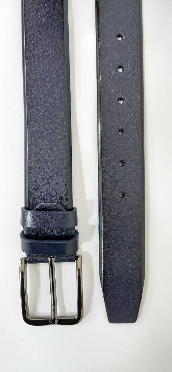 Ремень  для мальчиков и мужчин, размер 110, чернильный