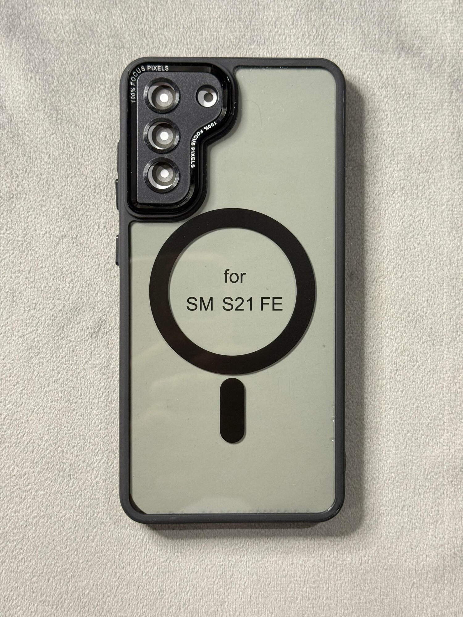 Чехол для Samsung S 21FE, прозрачный, силиконовый , Чехол для Samsung