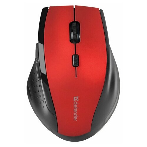 DEFENDER Мышь беспроводная defender accura mm-365 usb 5 кнопок 1 колесо-кнопка оптическая красная 52367 95000₽