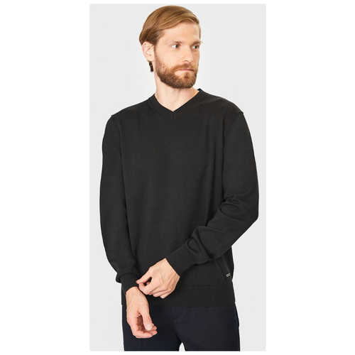 фото Пуловер baon , размер xxl , black