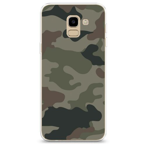 фото Силиконовый чехол "камуфляж 1" на samsung galaxy j6 2018 / самсунг галакси джей 6 2018 case place