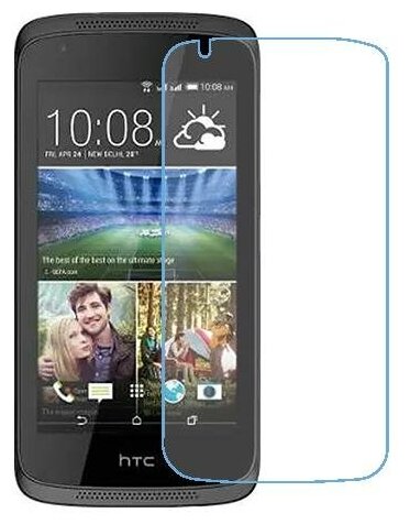 HTC Desire 326G dual sim защитный экран из нано стекла 9H одна штука