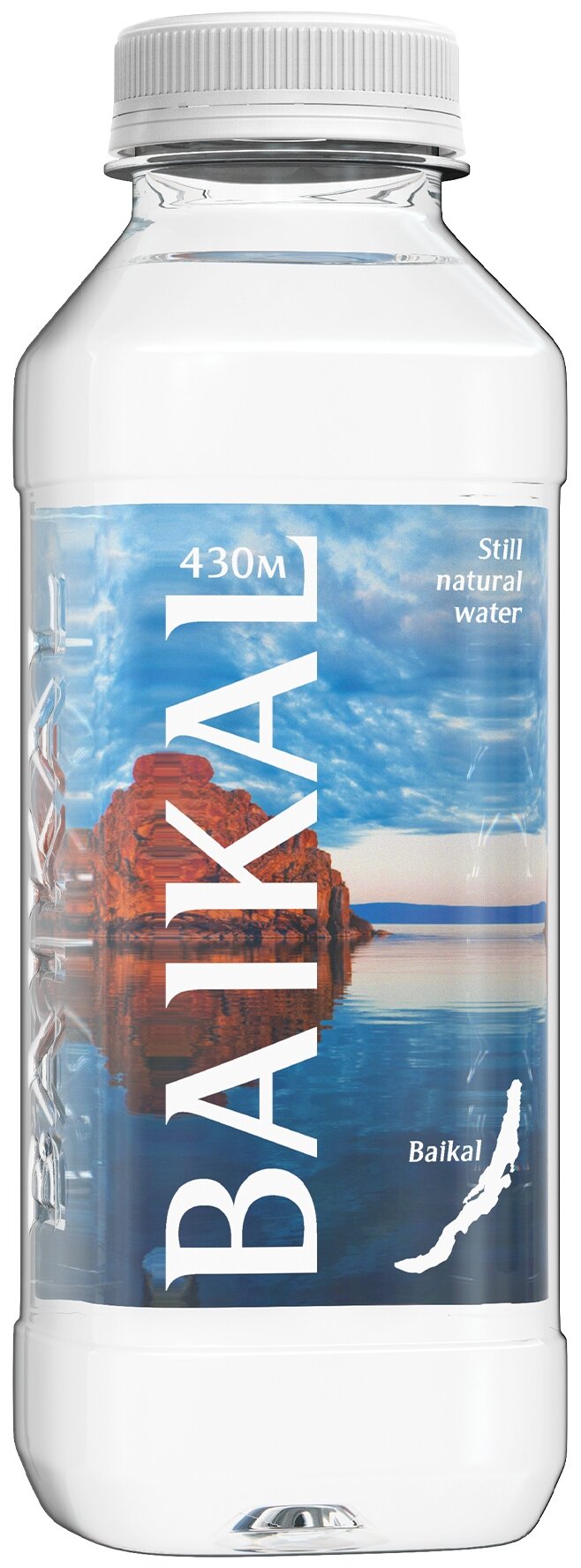 Глубинная байкальская вода BAIKAL430 0,45 литра, ПЭТ, (12 шт в упаковке) - фотография № 3