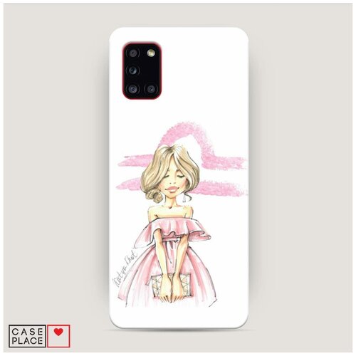 фото Чехол пластиковый samsung galaxy a31 весы образ case place