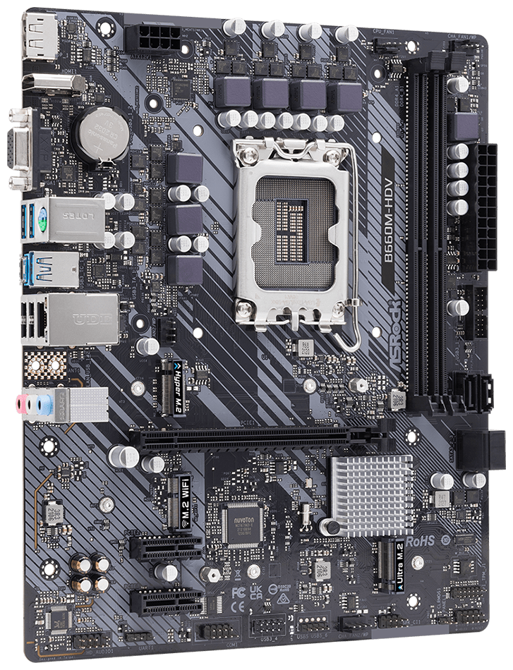 Материнская плата ASRock B660M-HDV