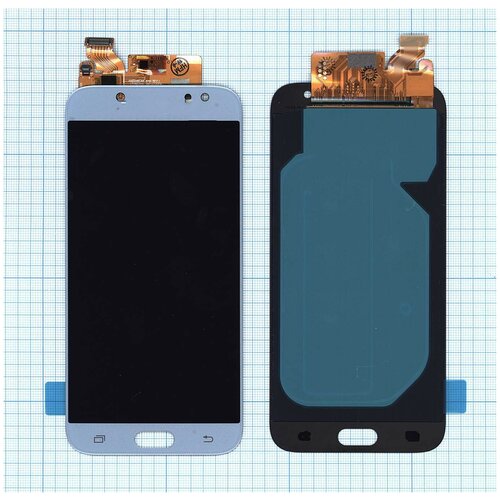 дополнительная плата sub pba gh97 20394a телефона samsung sm g955f Дисплей для Samsung Galaxy J7 (2017) SM-J730FM в сборе с тачскрином (OLED) синий