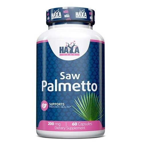 Haya Labs Saw Palmetto (Со Пальметто) 200 мг 60 капсул, 03/24