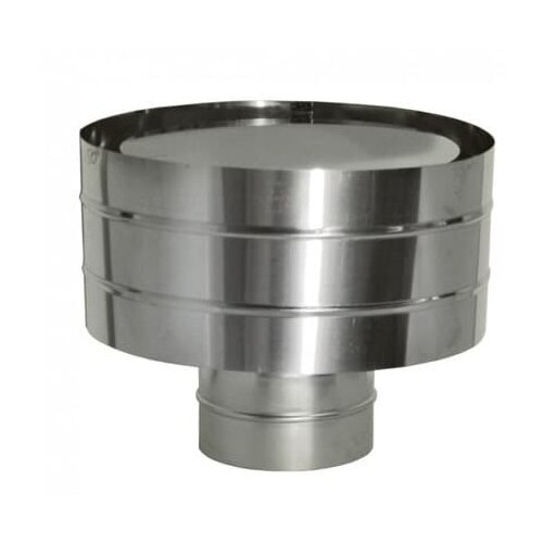 Зонт с дефлектором, ф 115, AISI 439/0,5мм, h=210мм