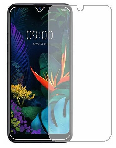 LG Q60 защитный экран Гидрогель Прозрачный (Силикон) 1 штука