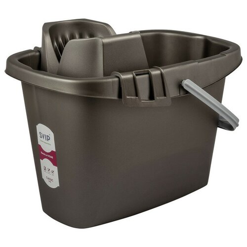 Ведро МОП c отжимом 13л Классика Step антрацит 1439₽