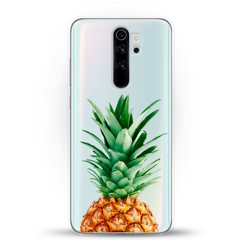 фото Силиконовый чехол ананас на xiaomi redmi note 8 pro andy & paul