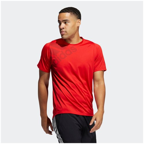 фото Футболка adidas freelift badge of sport красный xs gm0659