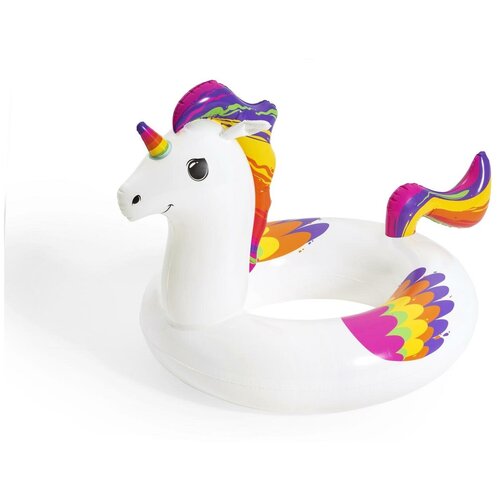 Надувной круг для плавания Единорог d=119см