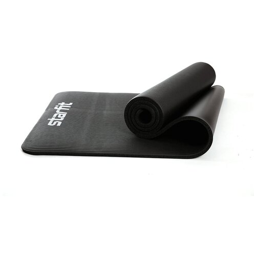 фото Коврик для йоги и фитнеса core fm-301 nbr, 1,0 см, 183x58, черный, starfit