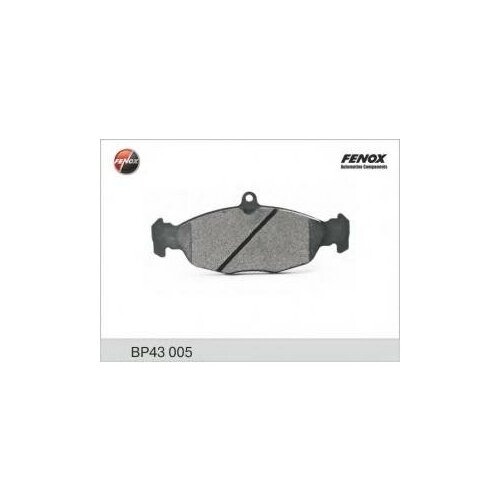 Колодки тормозные дисковые к- т 4 шт. Fenox BP43005 Chevrolet / Daewoo: 11046148 11046948372 11046948322. Opel: