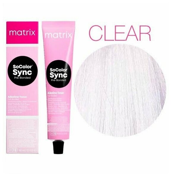 Matrix SoColor Sync краска для волос, clear, 90 мл