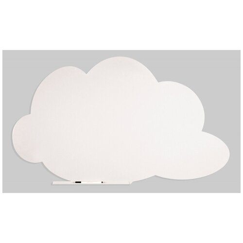 фото Доска магнитно-маркерная rocada skincolour cloud 6451-9010 лак белый 100x150см