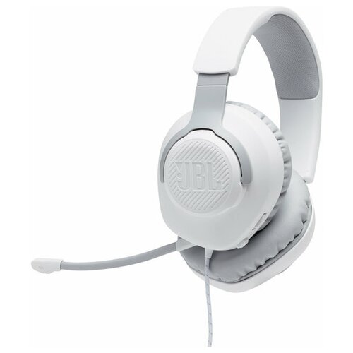 фото Накладные наушники jbl quantum 100 (jblquantum100wht)