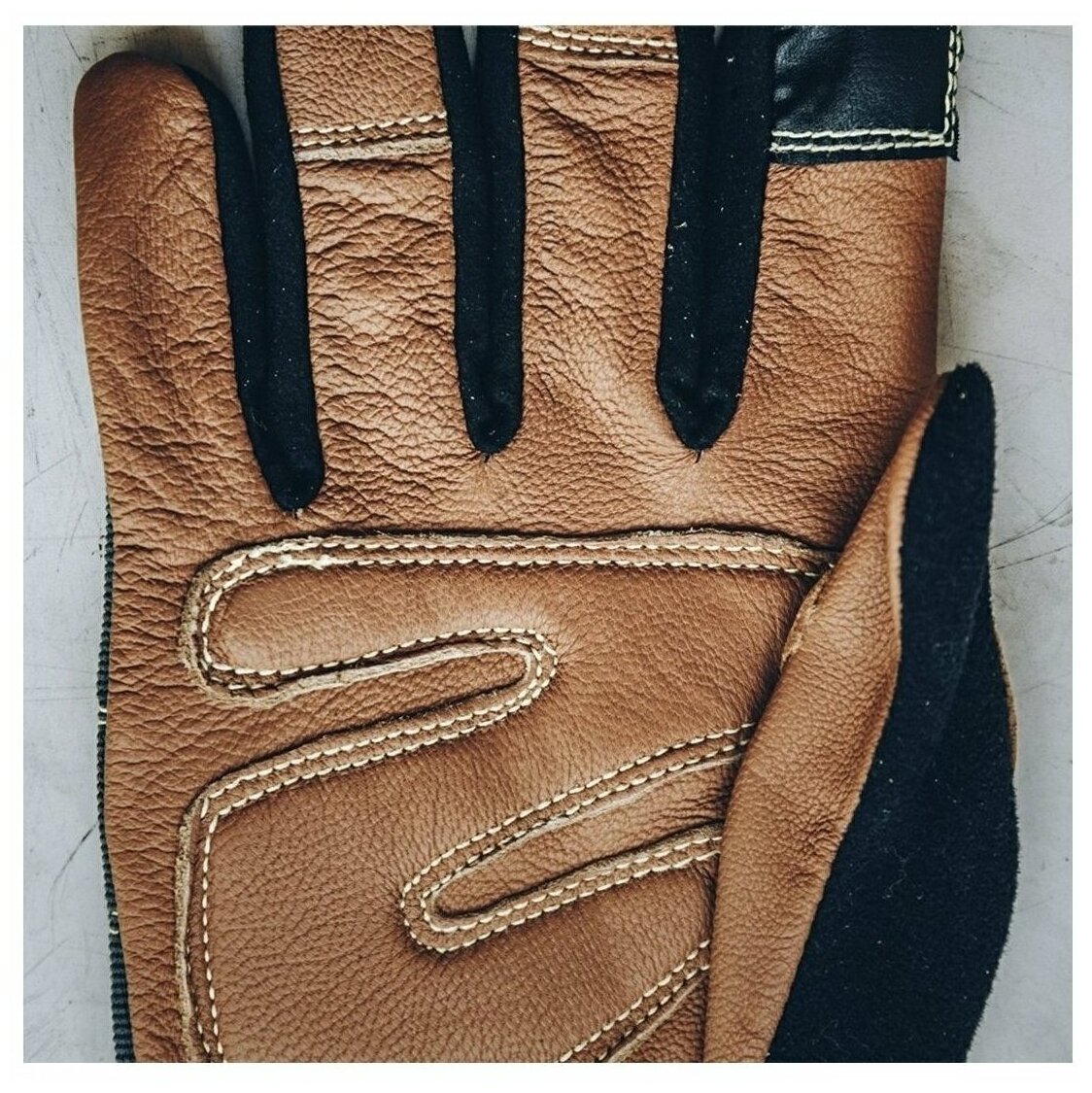 Перчатки Jeta Safety Omega кожаные антивибрационные JAV06-9/L - фото №2
