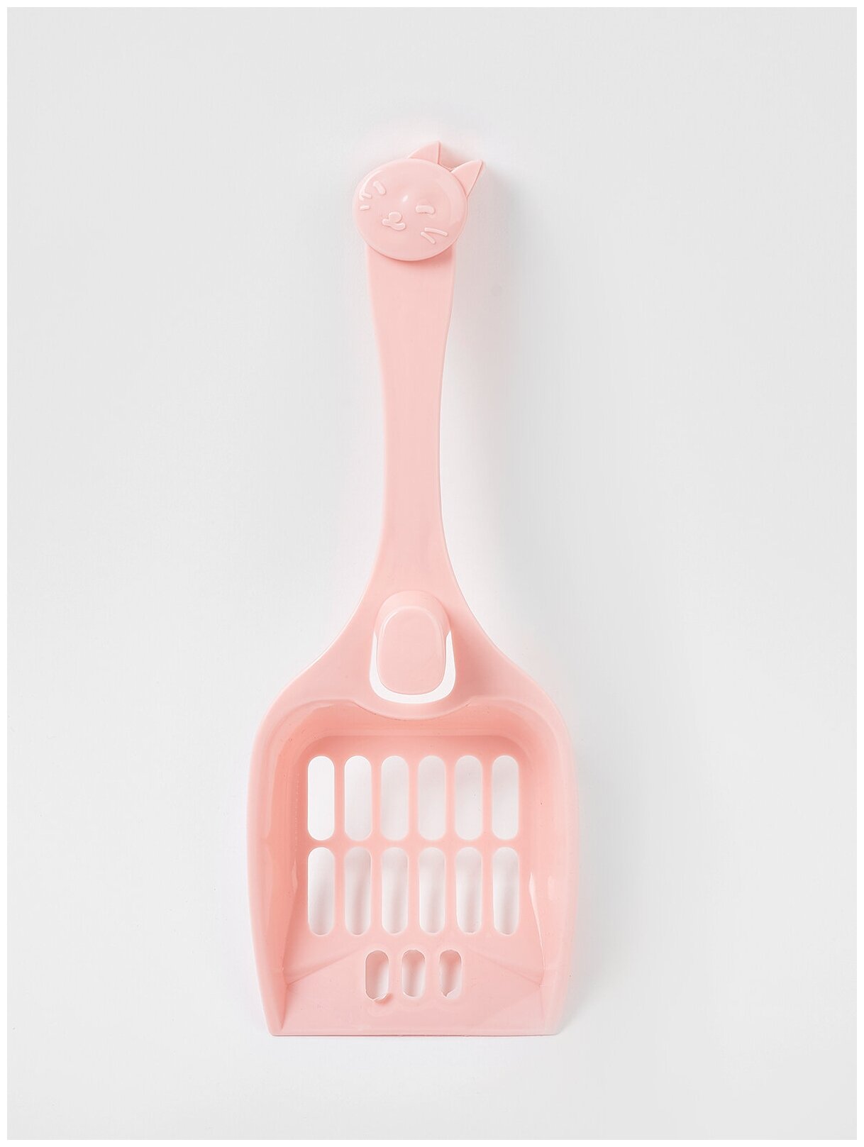 Совок для кошачьего туалета, "Играй гуляй", цвет: розовый - фотография № 1