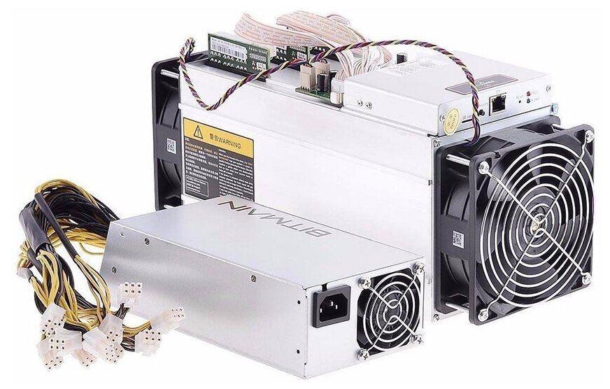 Асик Bitmain AntMiner S9i Ref бу 14 Th/s с блоком питания