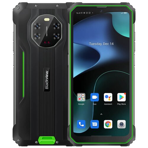 Смартфон Blackview BV8800 8/128 ГБ EU, Dual nano SIM, зеленый смартфон blackview bl5000 5g 8 128 гб dual nano sim phantom black
