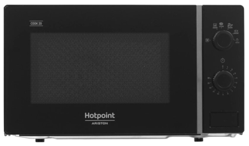 Микроволновая печь Hotpoint MWHR 3101 B, черный - фотография № 2