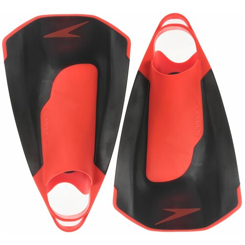Ласты для плавания Speedo Fastskin Kick Fin, цвет: черный, красный. Размер 9-10. 8-10867B441