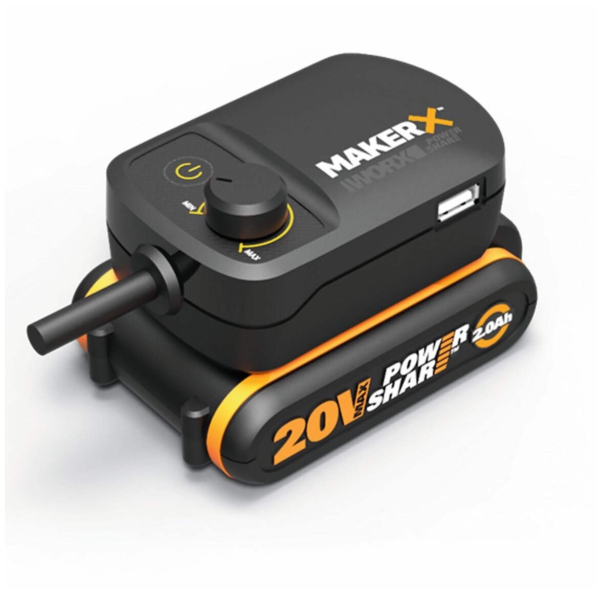 Адаптер WORX WA7161 20В для MAKER X с USB