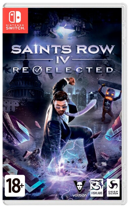 Nintendo Switch: Saints Row IV Re-elected (цифровой ключ)