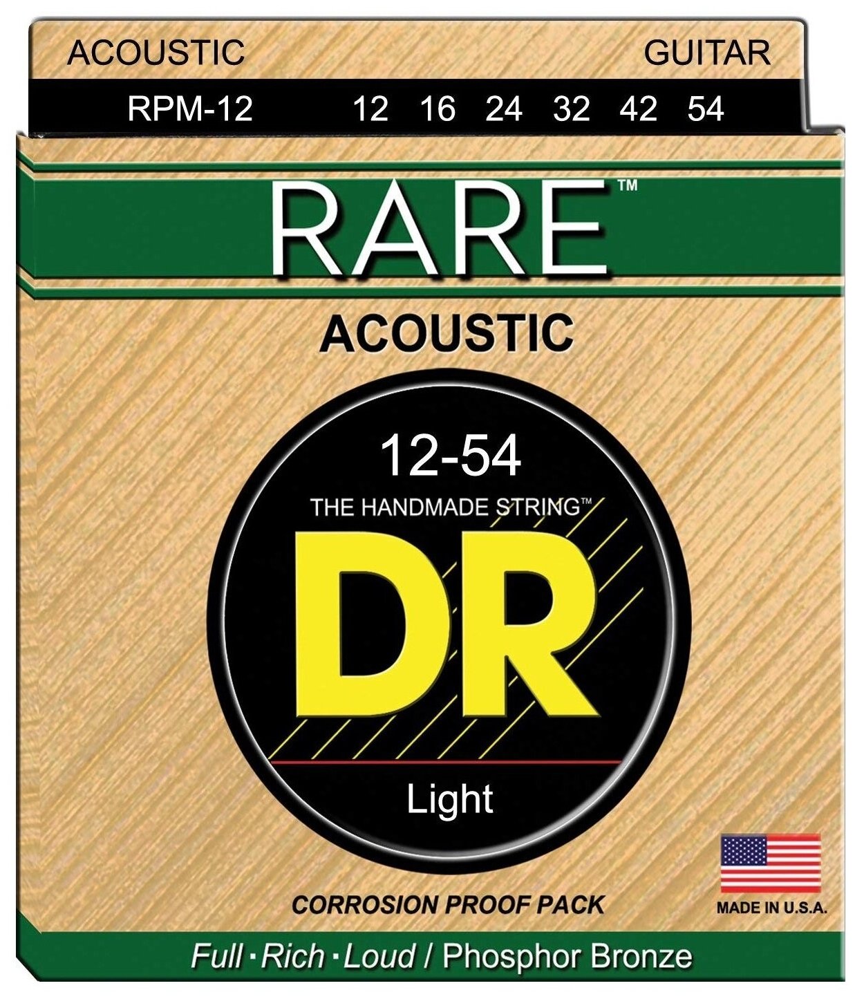 DR RPM 12 Струны для акустической гитары