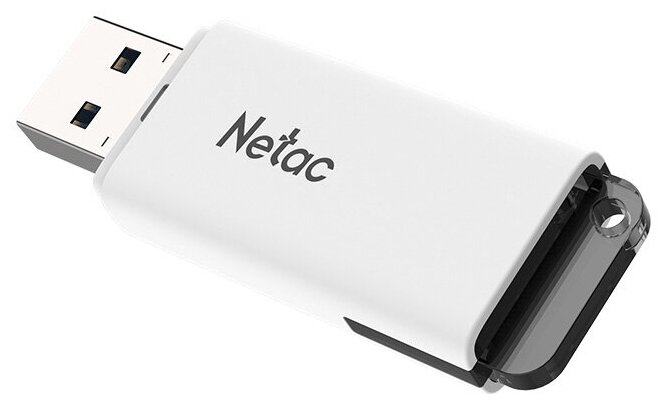 USB флешка Netac U185 128Gb white USB 2.0 (NT03U185N-128G-20WH)