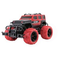 Машинка Crossbot Трофи Герой (870595), 22 см, черный/красный