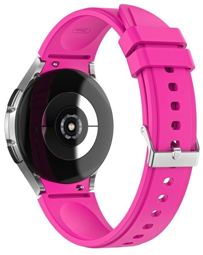 Силиконовый ремешок Grand Price для Samsung Galaxy Watch 4 Classic, розовый