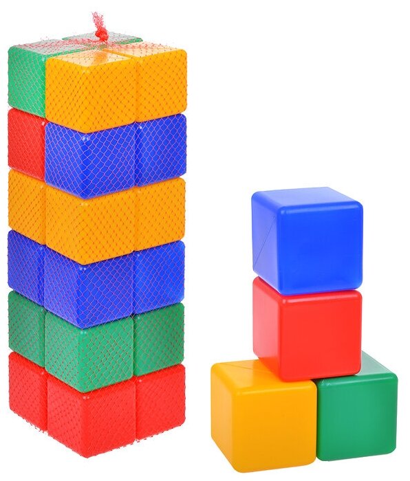 Кубики в сетке 24 дет.