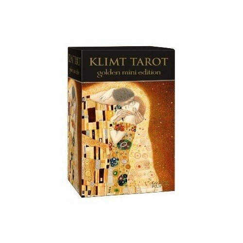 Мини карты Таро Золотое Таро Климта / Mini Golden Tarot Of Klimt (Klimt Tarot) - Lo Scarabeo карты таро столлера stoller tarot мини колода 78 шт