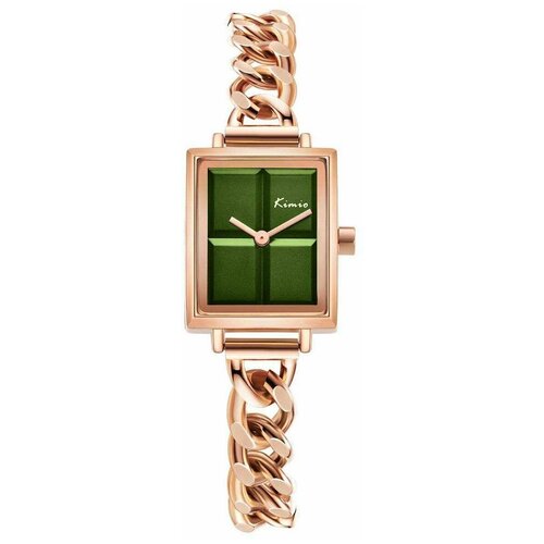 фото Наручные часы kimio наручные часы kimio k6412s-gz1rrl fashion женские, золотой, зеленый