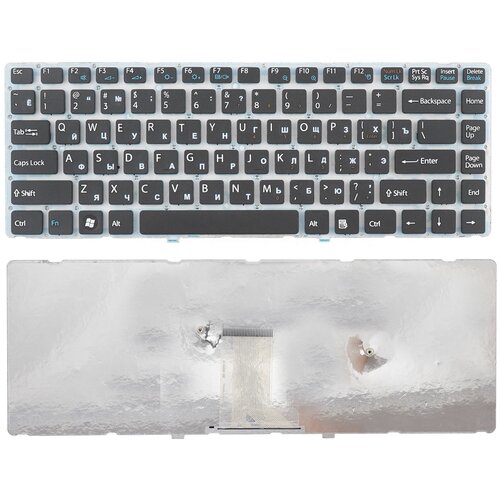 Клавиатура для ноутбука Sony VPC-EA черная без рамки 182000₽