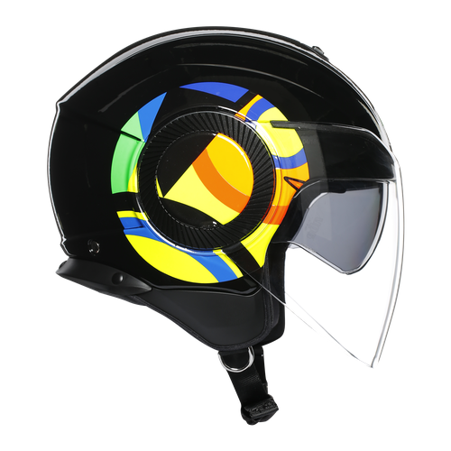 Шлем AGV ORBYT TOP Sun&Moon 46 Black XS