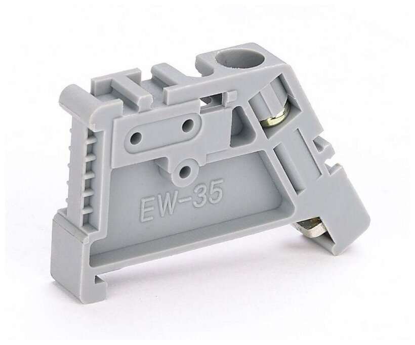 фото Ограничитель ФК102-01 на DIN-рейку 1 винт пластик. DEKraft 32057DEK