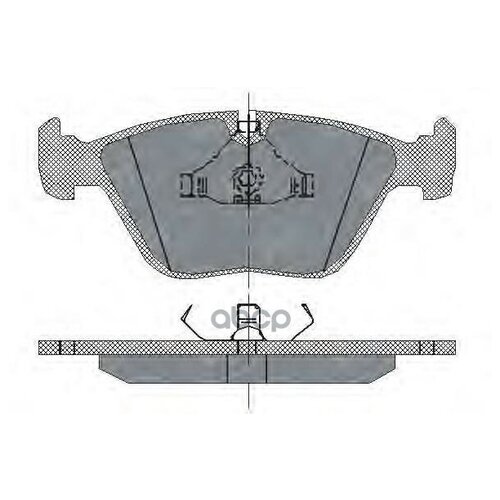 Колод. Торм. Задн. Bmw E39 520i/523i/528i/535i SCT арт. SP138