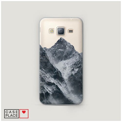 фото Чехол пластиковый samsung galaxy j3 2016 горы арт 4 case place