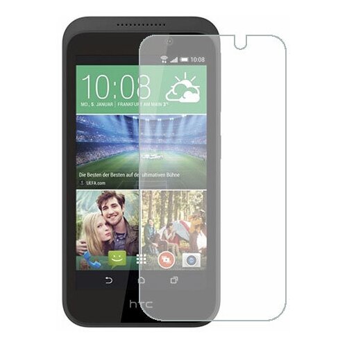 HTC Desire 320 защитный экран Гидрогель Прозрачный (Силикон) 1 штука