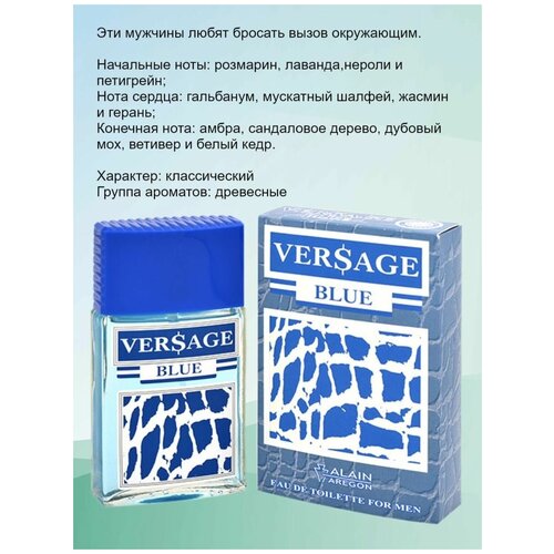 Дезодорант жид. муж. VERSAGE BLUE 100мл